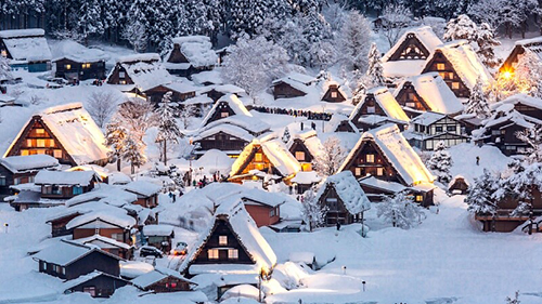 [日本]旅人分享-冬天去到童話白川鄉要幹嘛?當然是要參加合掌村點燈啊!